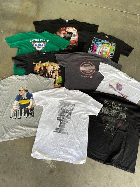 VINTAGE GRAPHIC T-SHIRTS 55 UNITS 0033 фото
